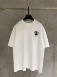 Burberry Classic Embroidered War Horse Logo Short Sleeve Couple Loose Casual T-shirt