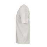 Fendi New Fashion Versatile Embroidery FF Knitted Short Sleeve