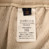 Louis Vuitton New Fashion Checkerboard Drawstring Woolen Loop Casual Shorts