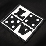 Louis Vuitton Fashion Dice Logo Embroidered Casual Versatile Short Sleeve Shirt