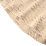 Louis Vuitton New Fashion Checkerboard Drawstring Woolen Loop Casual Shorts
