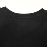 Dior Fashion Clover Embroidered Short Sleeve Unisex Versatile Casual T-shirt