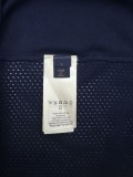 Louis Vuitton Classic Versatile Mesh Hollow Short Sleeve Knitted Shirt