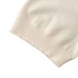 Fendi New Fashion Versatile Embroidery FF Knitted Short Sleeve