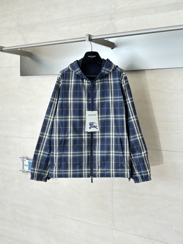 Burberry Unisex Fashion Double Sided Casual Hooded Jacket