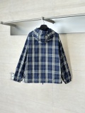 Burberry Unisex Fashion Double Sided Casual Hooded Jacket