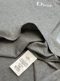 Dior Simple Embroidered Logo Short Sleeve Couple Casual Loose T-shirt