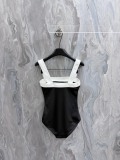 Chanel 26SS Women Black White Combo Swimsuit
