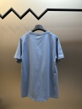 Dior Simple Embroidered Logo Short Sleeve Couple Casual Loose T-shirt