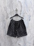 Louis Vuitton 26SS Fashion Checkered Casual Loose Shorts