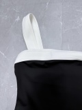 Chanel 26SS Women Black White Combo Swimsuit