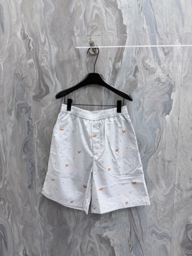 Louis Vuitton Fashion Embroidered Fox Logo Casual Loose Shorts