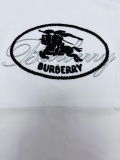 Burberry Classic Embroidered War Horse Logo T-shirt Couple Versatile Loose Short Sleeves