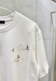 Louis Vuitton 26SS Fashion Embroidered Sail Logo Short Sleeve Unisex Casual Loose T-shirt