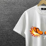 Fendi 26SS Personalized Slippers Logo Printed Short Sleeves Unisex Casual Versatile T-shirt