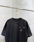 Louis Vuitton 26SS Fashion Embroidered Sail Logo Short Sleeve Unisex Casual Loose T-shirt