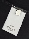 Dior Classic Embroidered Logo Round Neck T-shirt Couple Loose Casual Short Sleeve
