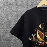 Louis Vuitton New Fashion Cruise Logo Printed Short Sleeve Unisex Casual Versatile T-shirt