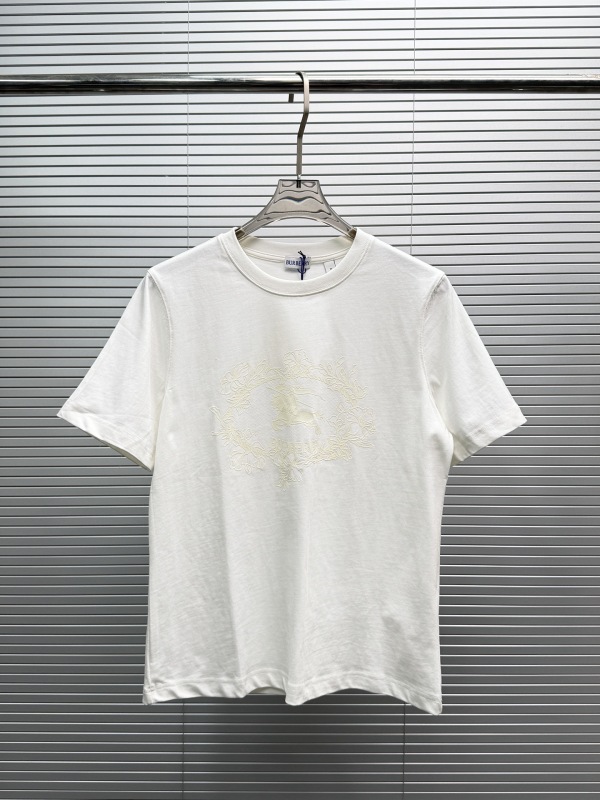 Burberry Classic War Horse Printed Short Sleeve Women's Casual Versatile T-shirt
