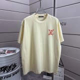 Louis Vuitton 26SS Personalized Logo Printed Short Sleeve Unisex Casual Versatile T-shirt