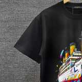 Louis Vuitton New Fashion Cruise Logo Printed Short Sleeve Unisex Casual Versatile T-shirt