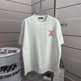 Louis Vuitton 26SS Personalized Logo Printed Short Sleeve Unisex Casual Versatile T-shirt