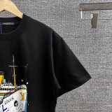Louis Vuitton New Fashion Cruise Logo Printed Short Sleeve Unisex Casual Versatile T-shirt