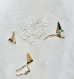Louis Vuitton 26SS Fashion Embroidered Sail Logo Short Sleeve Unisex Casual Loose T-shirt