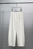 Loewe Women's Fashion Personalized Splicing Drawstring Casual Pants