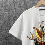 Louis Vuitton New Fashion Cruise Logo Printed Short Sleeve Unisex Casual Versatile T-shirt
