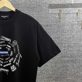 Balenciaga 26SS Personalized Logo Printed Short Sleeve Unisex Casual Versatile T-shirt