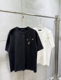Louis Vuitton 26SS Fashion Embroidered Sail Logo Short Sleeve Unisex Casual Loose T-shirt