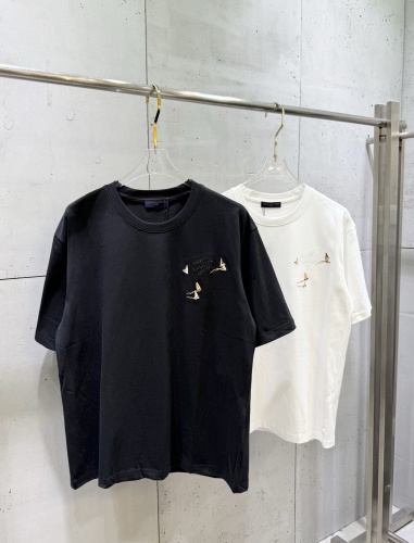 Louis Vuitton 26SS Fashion Embroidered Sail Logo Short Sleeve Unisex Casual Loose T-shirt