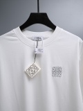 Loewe 26SS Classic Embroidered Logo Short Sleeve Unisex Casual Loose T-shirt