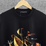 Louis Vuitton New Fashion Cruise Logo Printed Short Sleeve Unisex Casual Versatile T-shirt