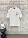 Chrome Hearts 26SS Fashion Sticky Cross Printed Short Sleeve Unisex Casual Versatile T-shirt
