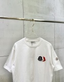 Moncler 26SS Fashion Embroidered Logo Short Sleeve Unisex Casual Versatile T-shirt