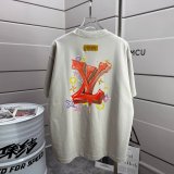 Louis Vuitton 26SS Personalized Logo Printed Short Sleeve Unisex Casual Versatile T-shirt
