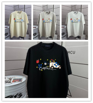 Louis Vuitton 26SS Personalized Logo Printed Short Sleeve Unisex Casual Versatile T-shirt Louis Vuitton 26SS Personalized Logo Printed Short Sleeve Unisex Casual Versatile T-shirt