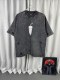 Balenciaga Retro Washed Printed Short Sleeve Unisex Casual Loose T-shirt