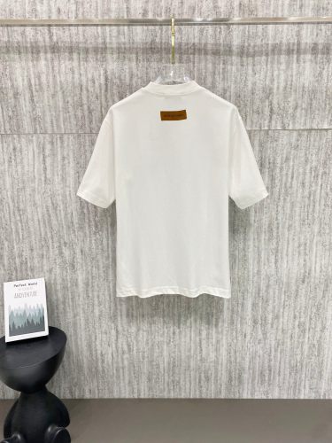 Louis Vuitton 26SS Fashion Embroidered Fox Logo Short Sleeve Unisex Casual Versatile T-shirt