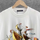 Louis Vuitton New Fashion Cruise Logo Printed Short Sleeve Unisex Casual Versatile T-shirt