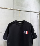 Moncler 26SS Fashion Embroidered Logo Short Sleeve Unisex Casual Versatile T-shirt
