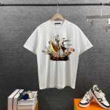 Louis Vuitton New Fashion Cruise Logo Printed Short Sleeve Unisex Casual Versatile T-shirt
