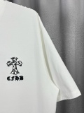 Chrome Hearts 26SS Classic Patchwork Embroidered Short Sleeve Couple Casual Versatile T-shirt