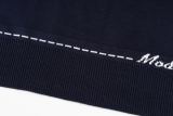 Fendi Couple Classic Logo Jacquard Round Neck Short Sleeve Knitted Polo Shirt