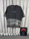 Balenciaga Retro Personalized Logo Printed Short Sleeve Unisex Casual Loose Washed T-shirt