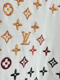 Louis Vuitton Classic Embroidered Logo Short Sleeve Unisex Casual Versatile T-shirt