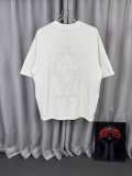 Chrome Hearts 26SS Classic Patchwork Embroidered Short Sleeve Couple Casual Versatile T-shirt