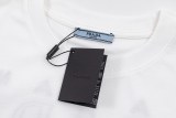 Prada Fashion Patch Embroidered T-shirt Unisex Loose Casual Short Sleeve